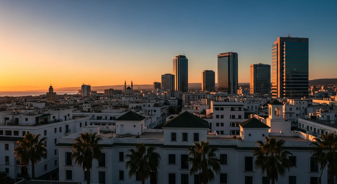 Tunis skyline — core destination Tunisia